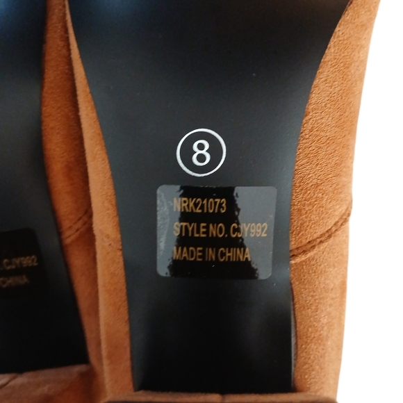 NEW Vespose Suede Over The Knee Boots Thigh High's Women's size 8 - Picture 9 of 10